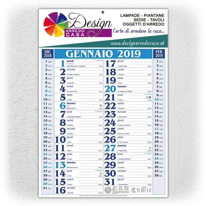 Calendario Olandese Personalizzato Con La Tua Stampa